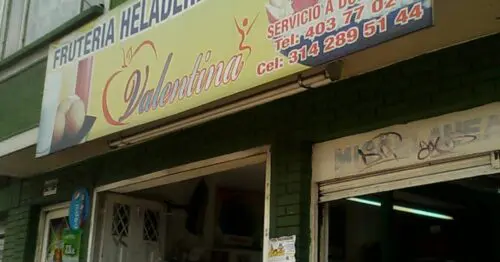 FRUTERIA HELADERIA Y CAFETERIA VALENTINA FRUTERIA HELADERIA Y CAFETERIA VALENTINA